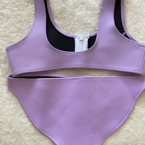 Hoaka lilac neoprene bikini set - Picture 5 of 11